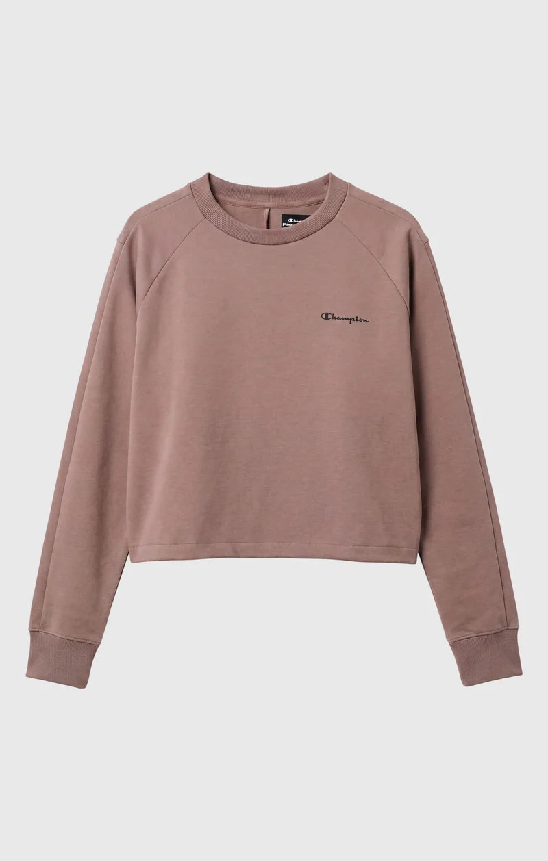 Women’s Crewneck Sweatshirt in Stretch Interlock C-Tech