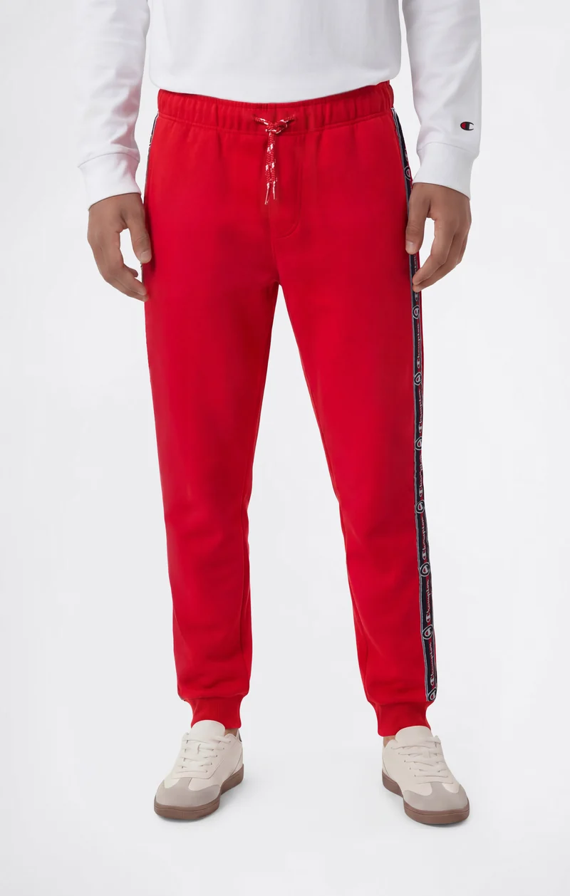 Boys’ Trousers with Ribbed Cuffs and Tape