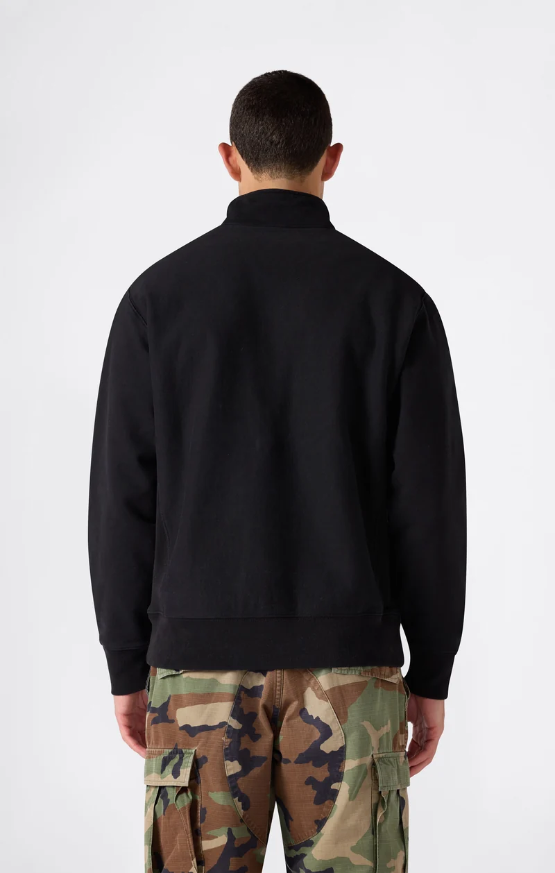 Men’s Reverse Weave Half-Zip Sweatshirt with Brushed Interior