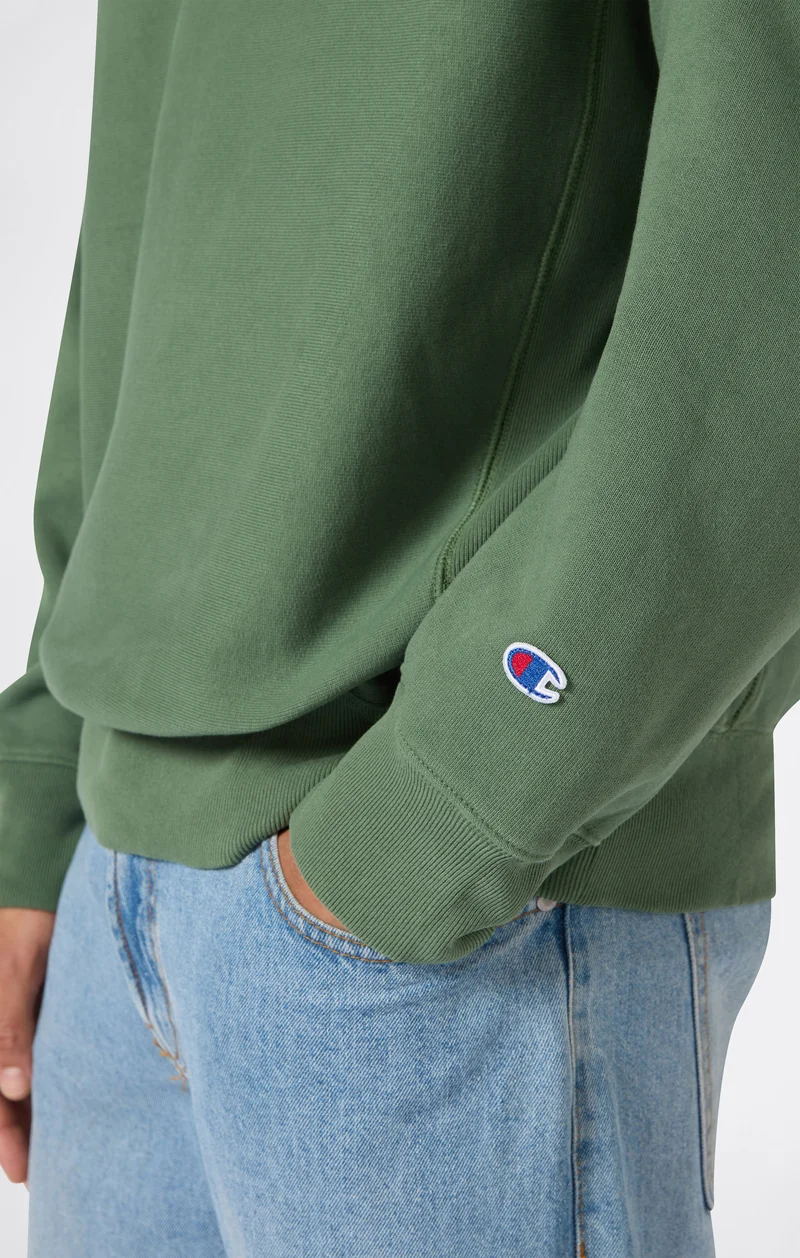 Men’s Reverse Weave Crewneck Sweatshirt with Brushed Interior