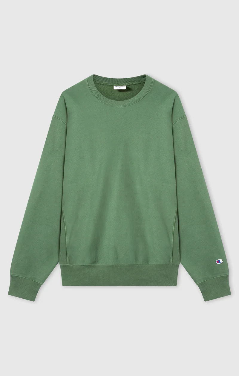 Men’s Reverse Weave Crewneck Sweatshirt with Brushed Interior