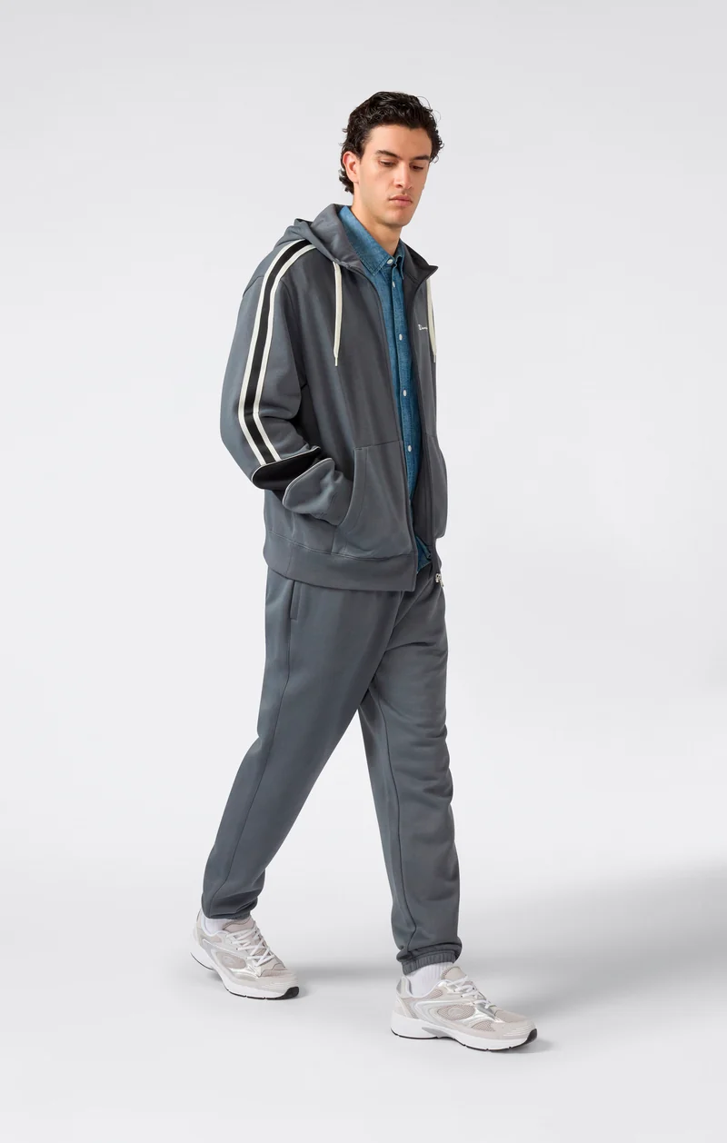 Men’s Fleece Hooded Full Zip Suit