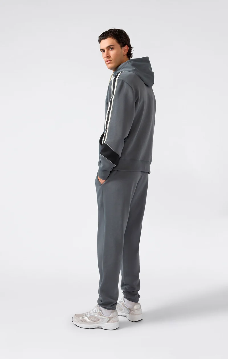 Men’s Fleece Hooded Full Zip Suit