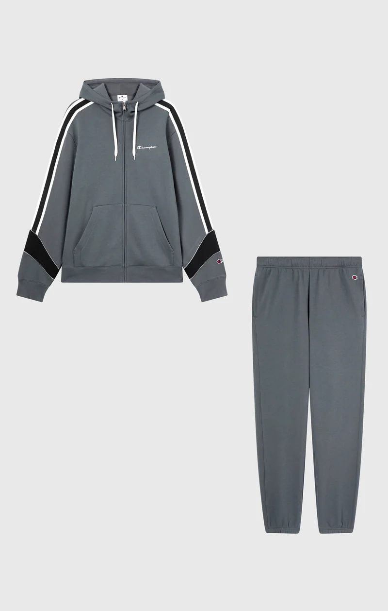 Men’s Fleece Hooded Full Zip Suit