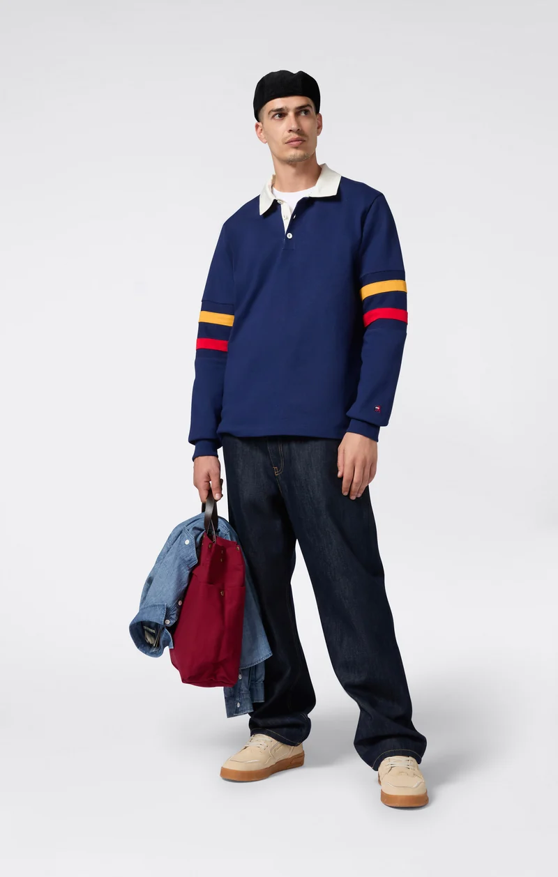 Men’s Long Sleeve Polo Index & Archives Island Trees
