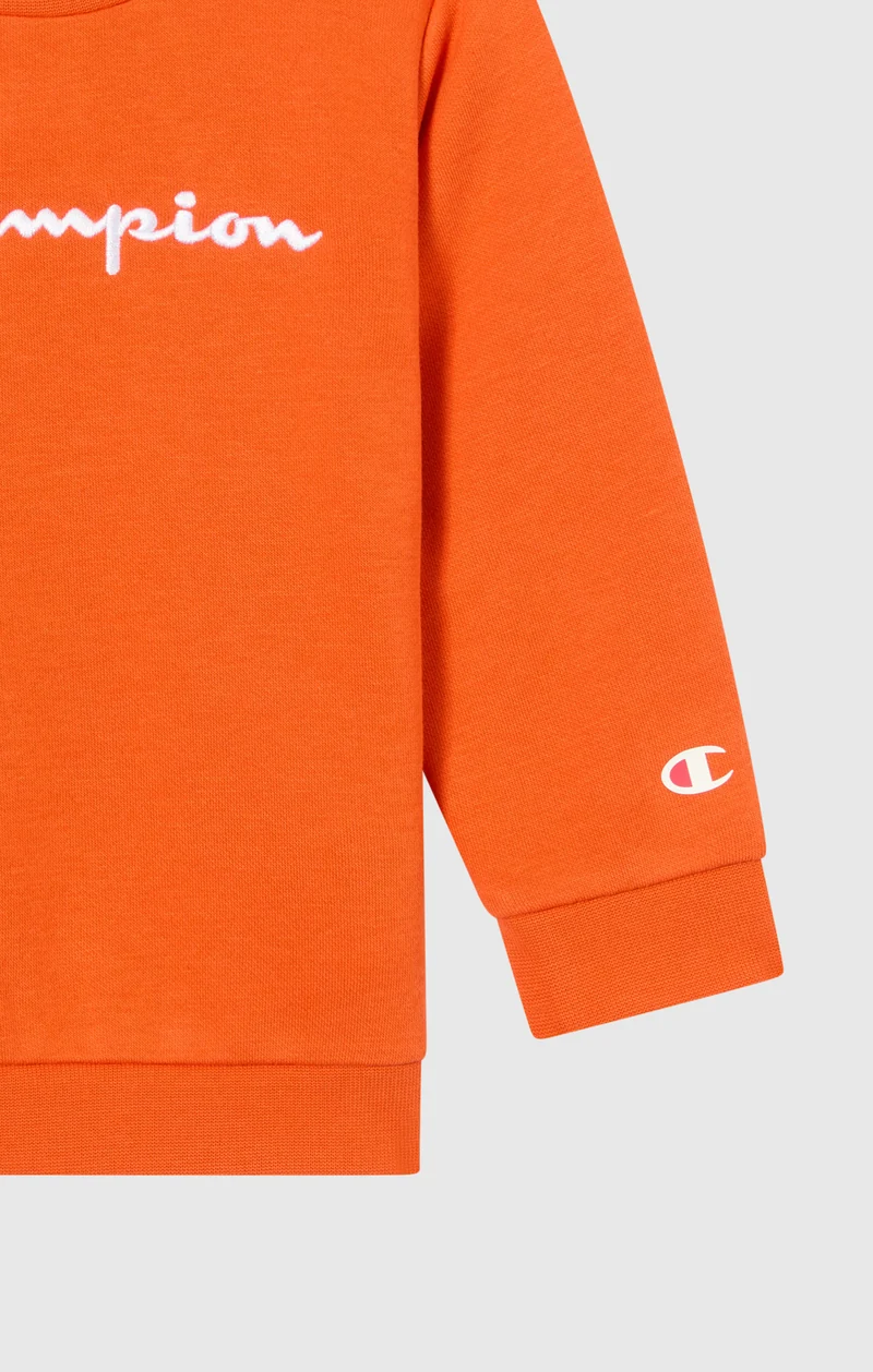 Baby Crewneck Fleece Sweatsuit Icons