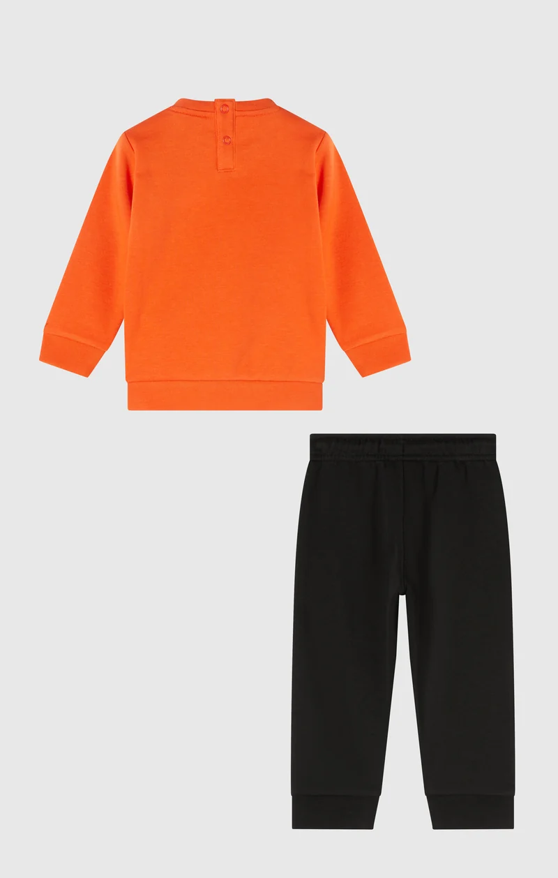 Baby Crewneck Fleece Sweatsuit Icons
