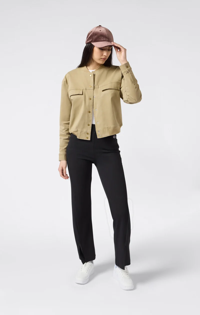 Women’s Cropped Twill Utility Jacket Time Capsule