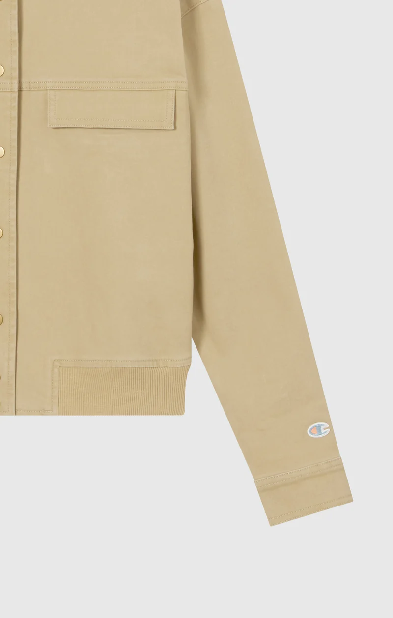 Women’s Cropped Twill Utility Jacket Time Capsule