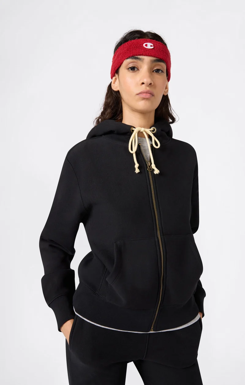 Women’s Heavyweight Full-Zip Fleece Hoodie Reverse Weave