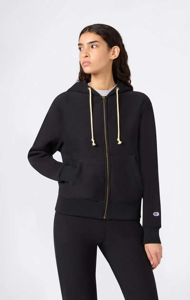 Women’s Heavyweight Full-Zip Fleece Hoodie Reverse Weave