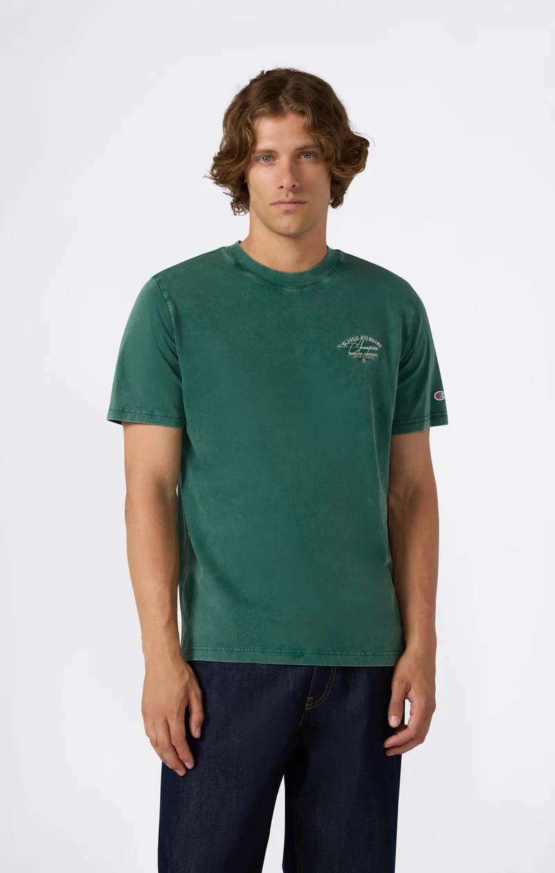 Men’s Washed Crewneck T-Shirt Icons
