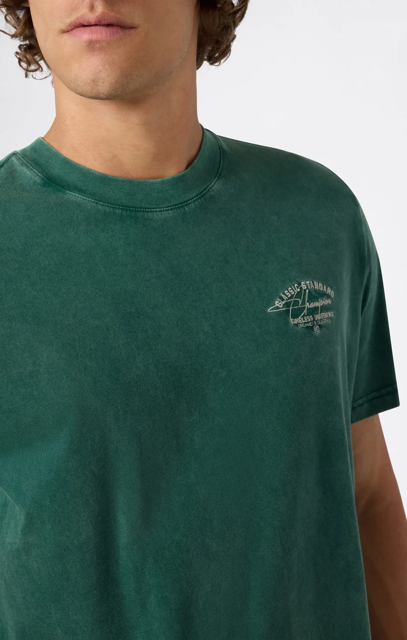Men’s Washed Crewneck T-Shirt Icons