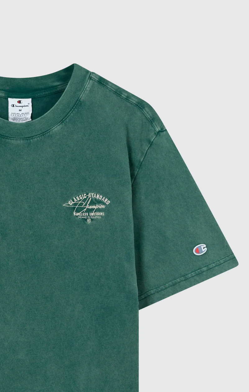 Men’s Washed Crewneck T-Shirt Icons