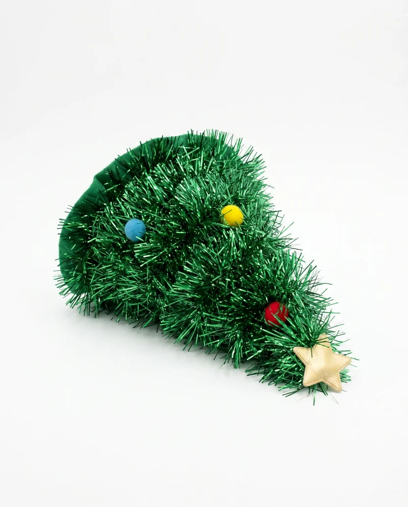 Cappello Natale a forma di albero - Verde