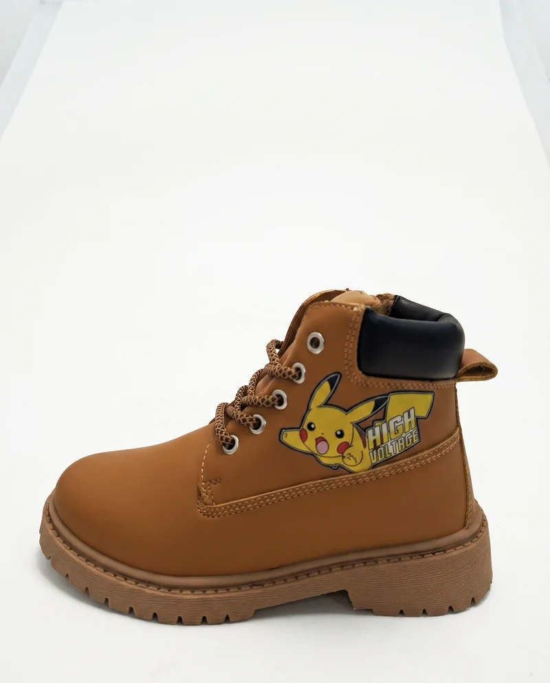 Stivaletto Pokémon in poliuretano camel - Cammello
