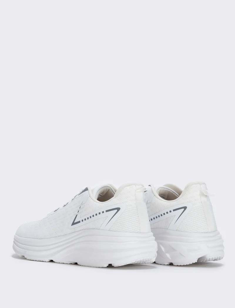 Scarpa ginnica uomo in tessuto bianco - Bianco