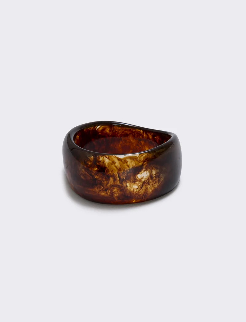 Bracciale rigido Harbie - Marrone