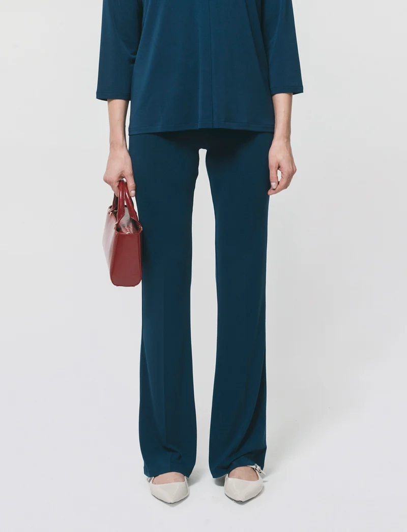 Leggings Basico Flare - Blu
