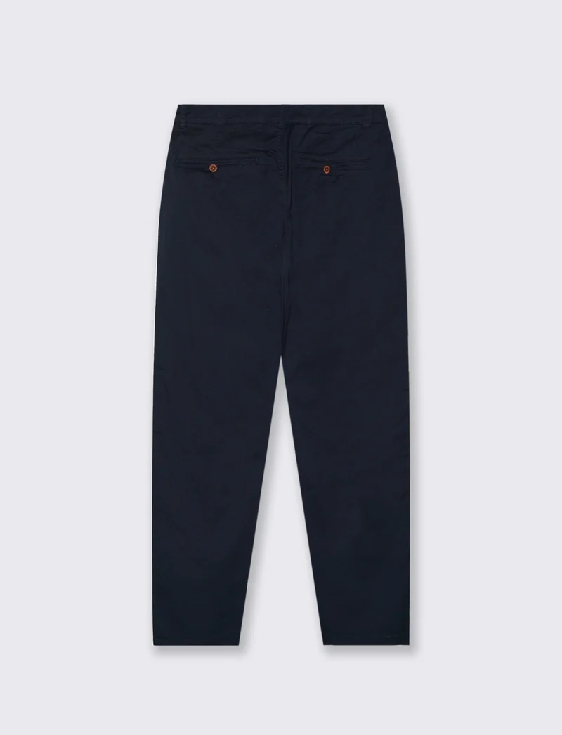 Pantaloni Chino Comfort Regular Fit - Blu