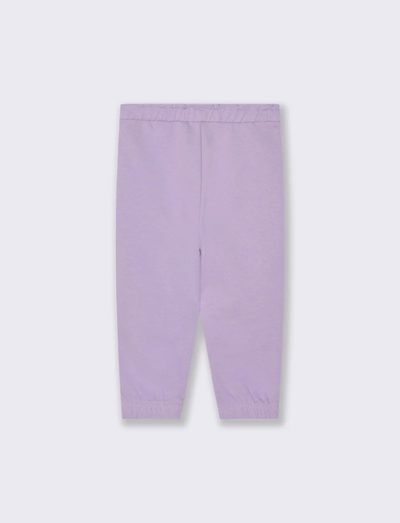 JOGGER IN COTONE - Lilla