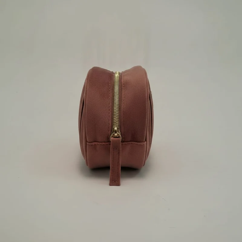 Necessaire in velluto con lettera - var 2