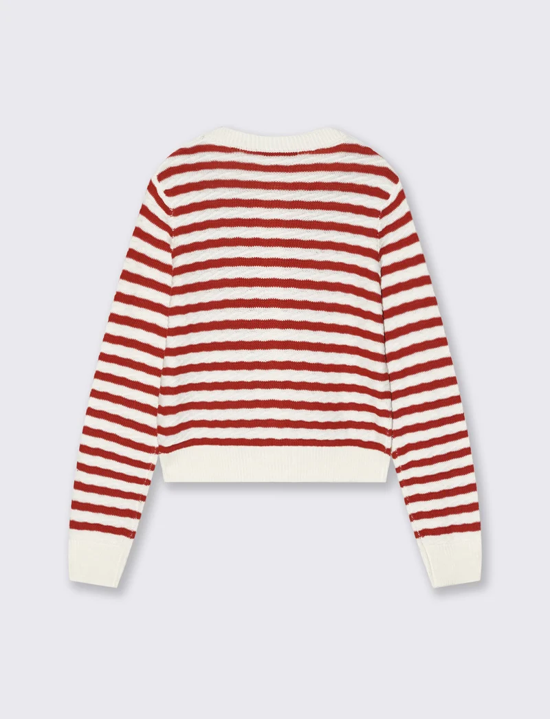 Cardigan Manica Lunga a Treccia - var 2