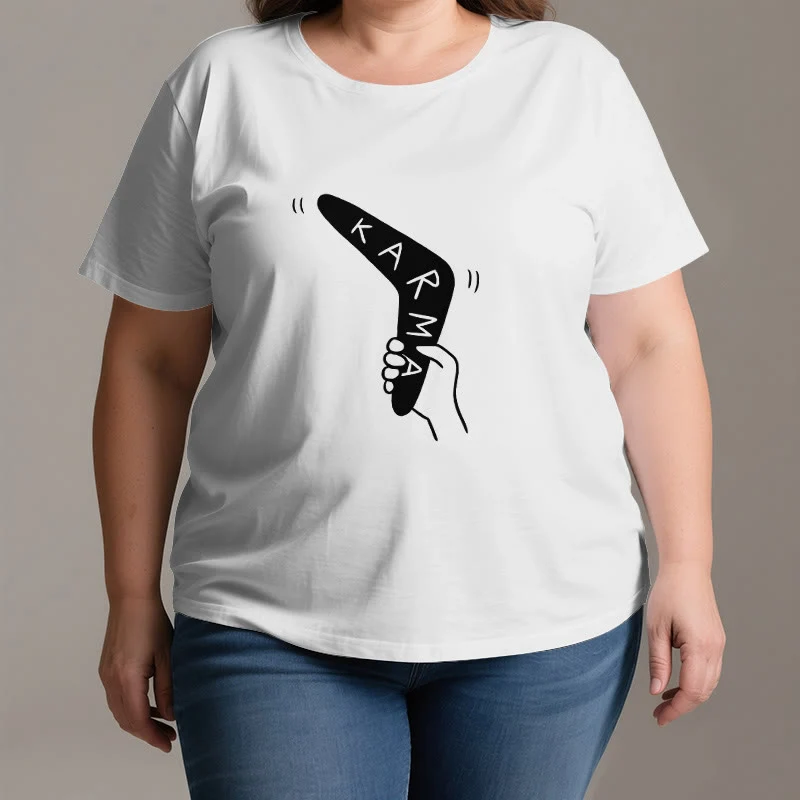 Olivenorma "KARMA" Lustiges Yoga-Workout-Fitness-T-Shirt