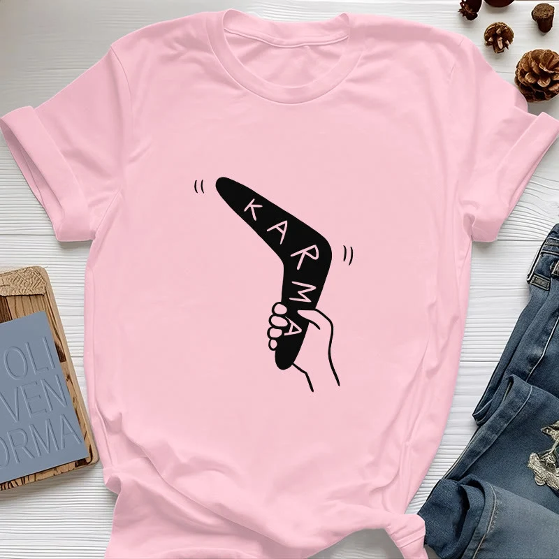 Olivenorma "KARMA" Lustiges Yoga-Workout-Fitness-T-Shirt
