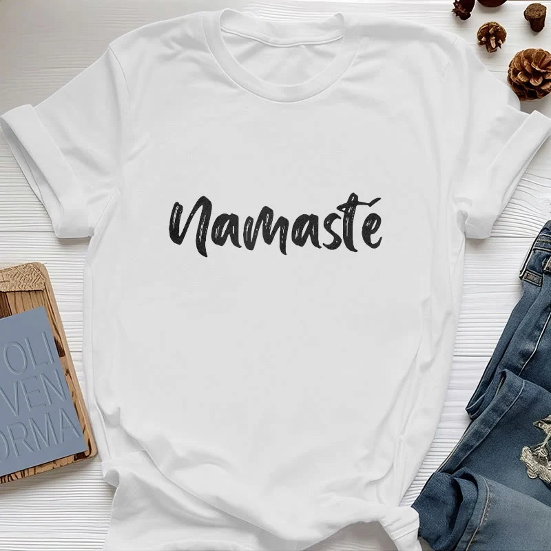 Olivenorma Namaste Yoga Unisex Pilates T-Shirt
