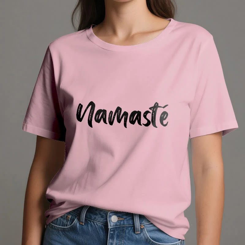 Olivenorma Namaste Yoga Unisex Pilates T-Shirt