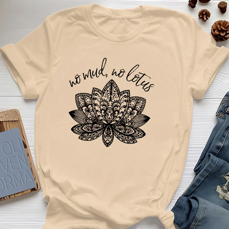 Olivenorma Meditation Spirituelles Damen Yoga T-Shirt
