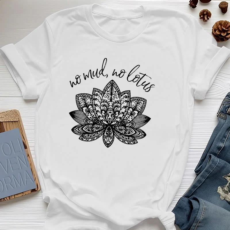 Olivenorma Meditation Spirituelles Damen Yoga T-Shirt