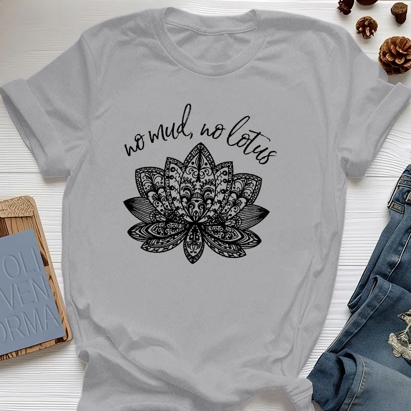 Olivenorma Meditation Spirituelles Damen Yoga T-Shirt
