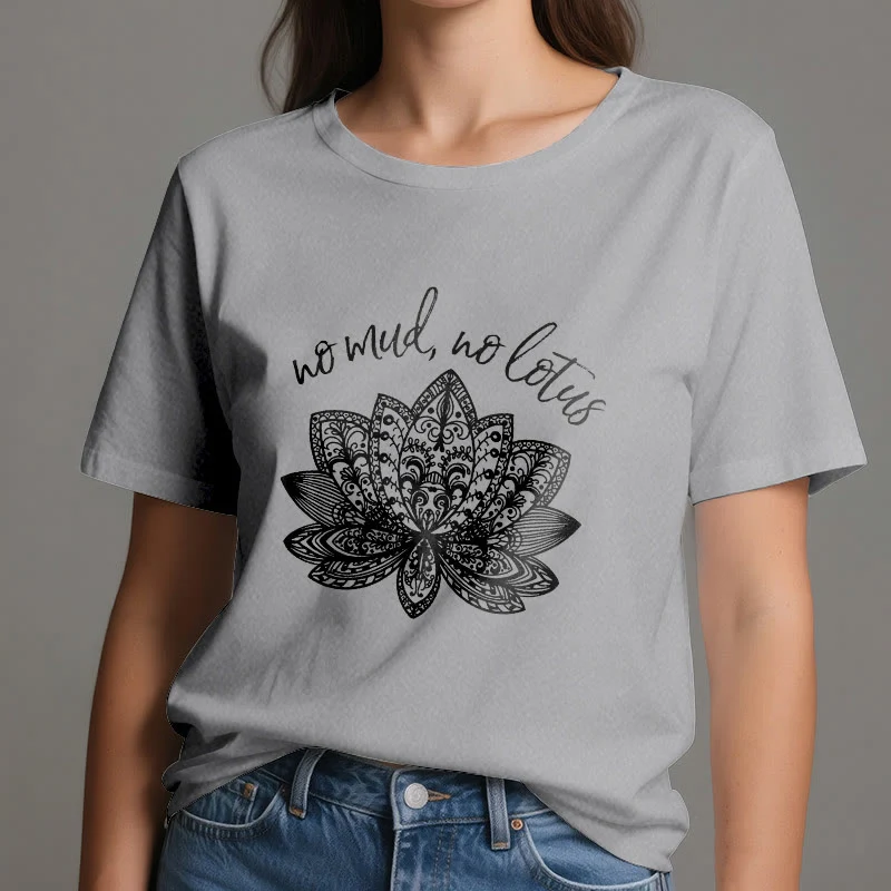 Olivenorma Meditation Spirituelles Damen Yoga T-Shirt