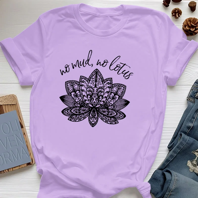 Olivenorma Meditation Spirituelles Damen Yoga T-Shirt