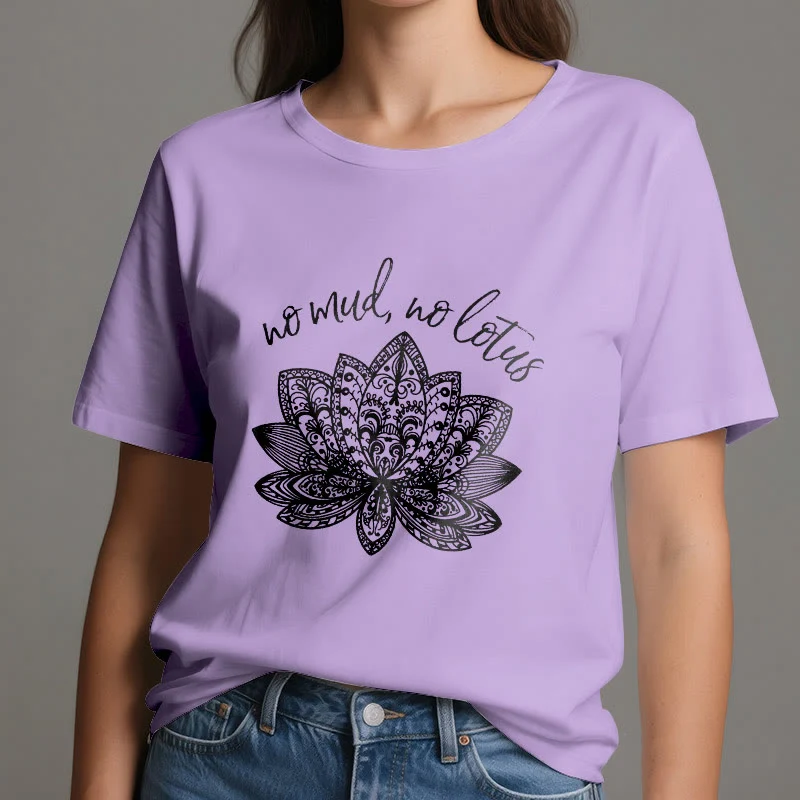 Olivenorma Meditation Spirituelles Damen Yoga T-Shirt