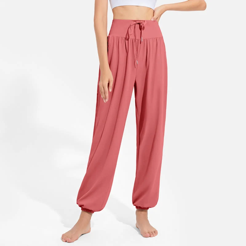 Olivenorma „Cool“ feuchtigkeitsabsorbierende und atmungsaktive Yoga-Haremshose