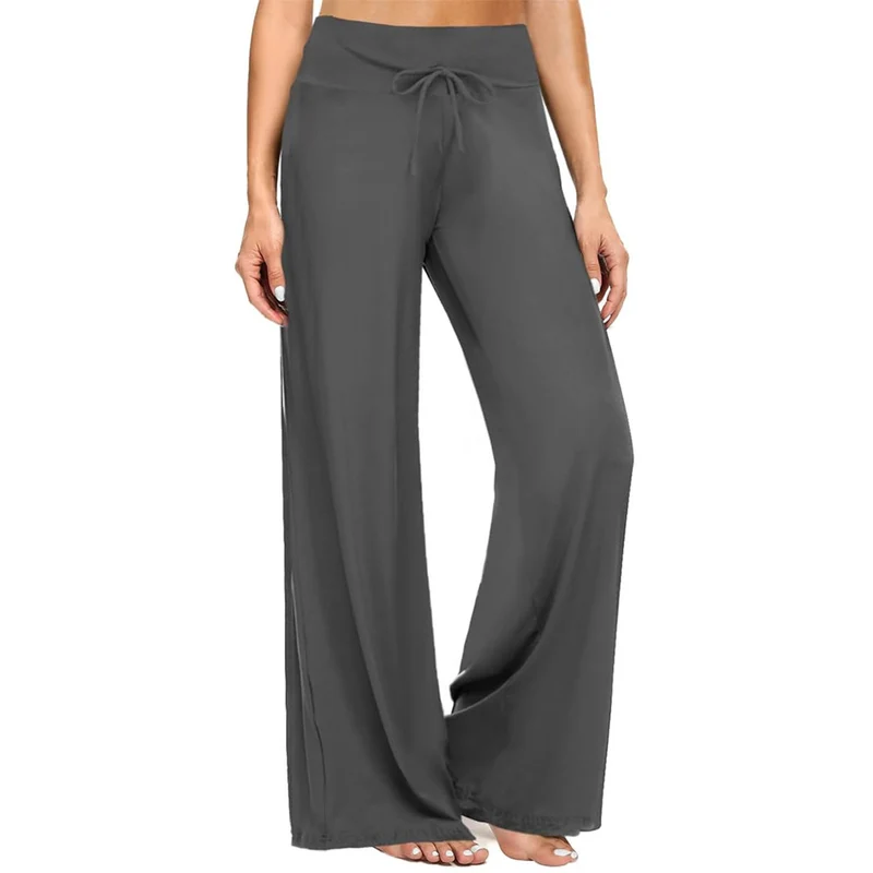 Olivenorma Damen-Pyjamahose, weiche, bequeme Loungehose