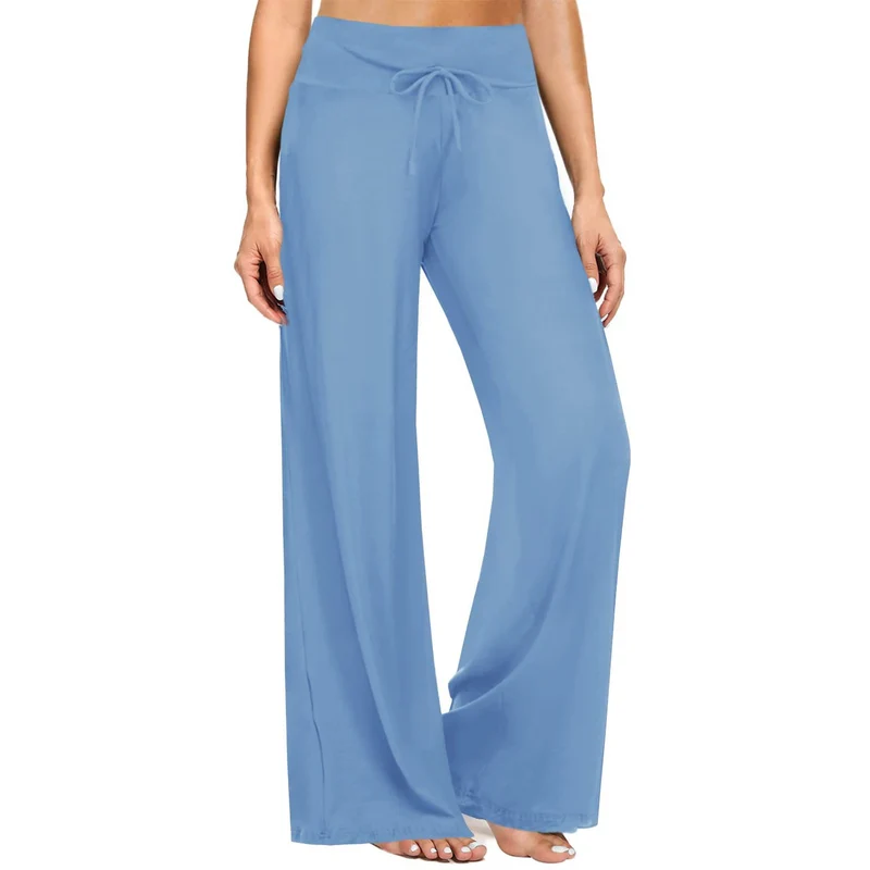Olivenorma Damen-Pyjamahose, weiche, bequeme Loungehose