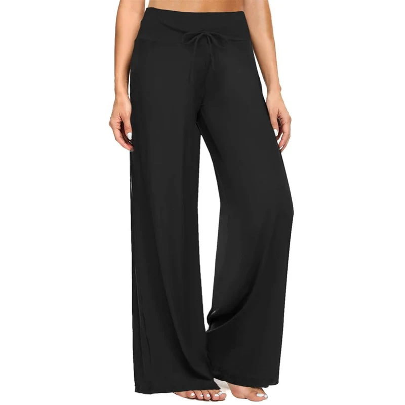 Olivenorma Damen-Pyjamahose, weiche, bequeme Loungehose