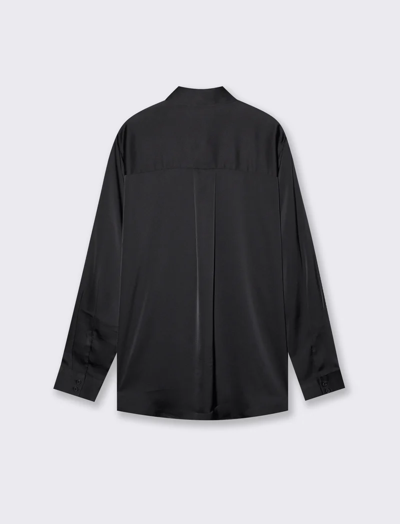 Camicie manica lunga eleganti e versatili - Nero