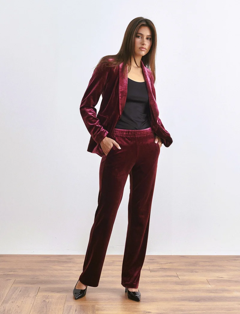 PANTALONE IN VELLUTO - Vinaccia