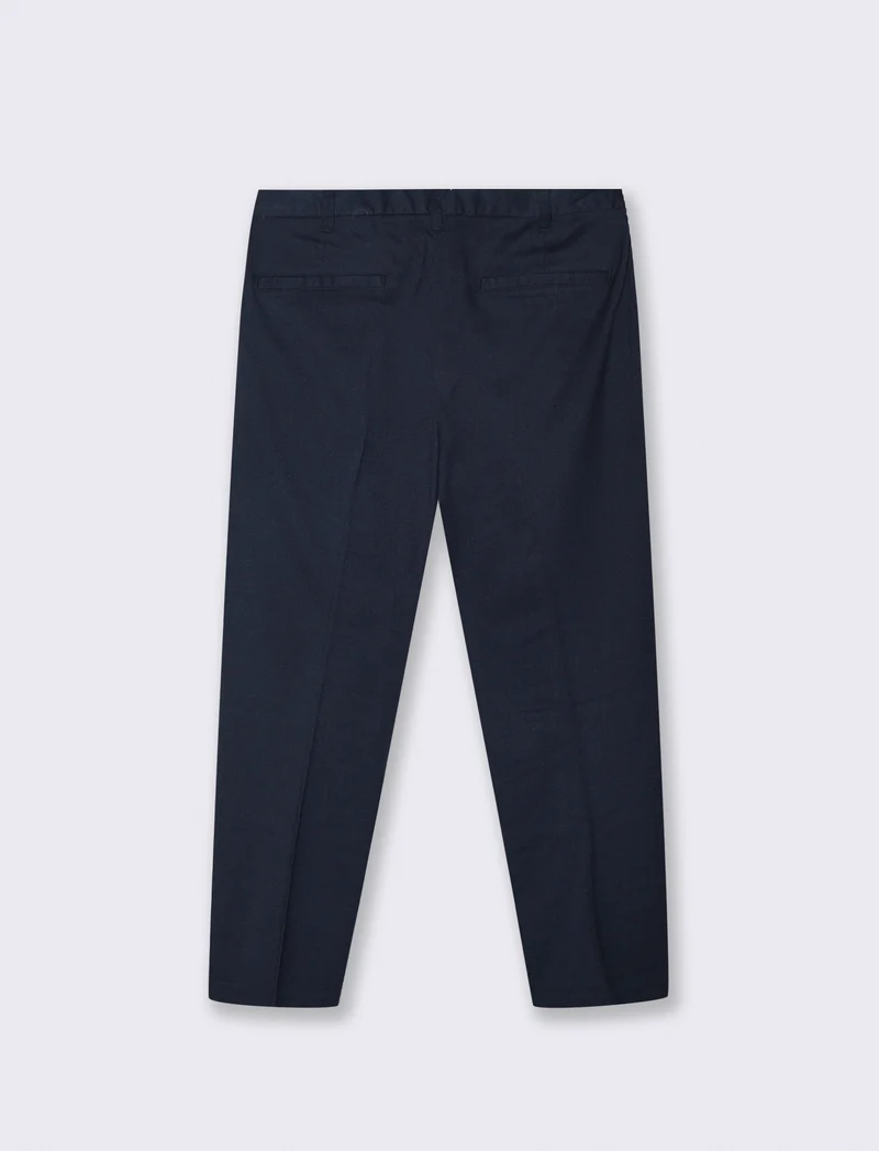 PANTALONI CHINO EASY FORMAL FIT - Blu