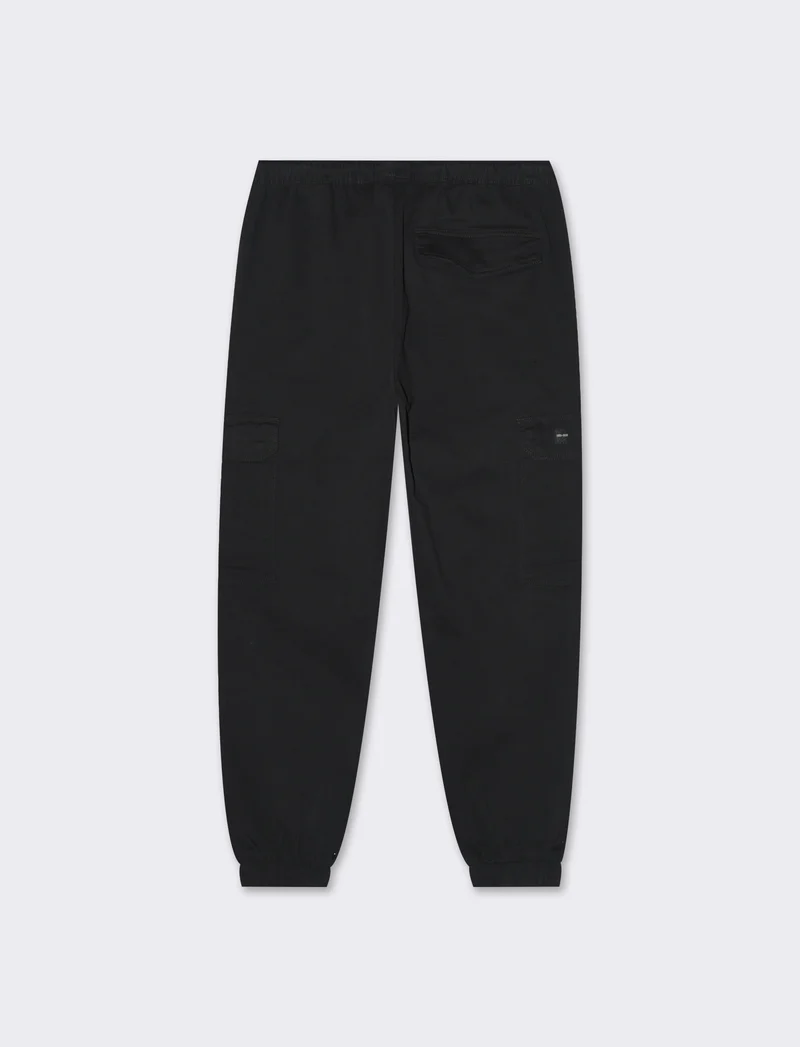 Pantaloni cargo slim fit da uomo - Nero