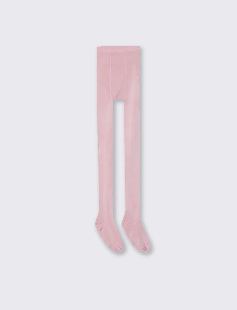 Calze morbide e calde per bambine - Rosa polvere