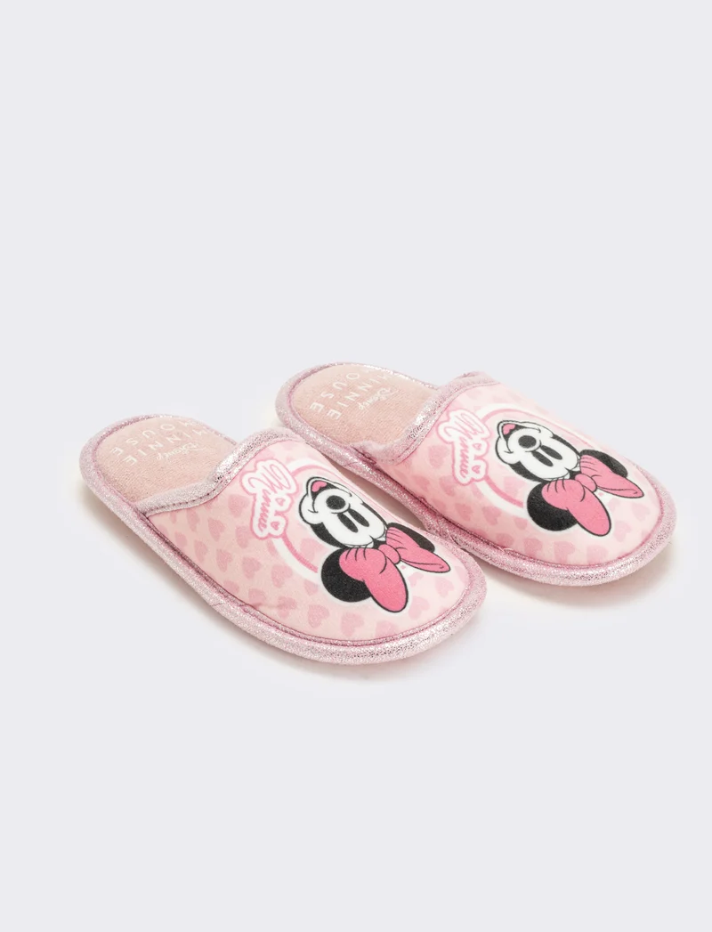 Pantofola Minnie© Disney da bambina - Rosa