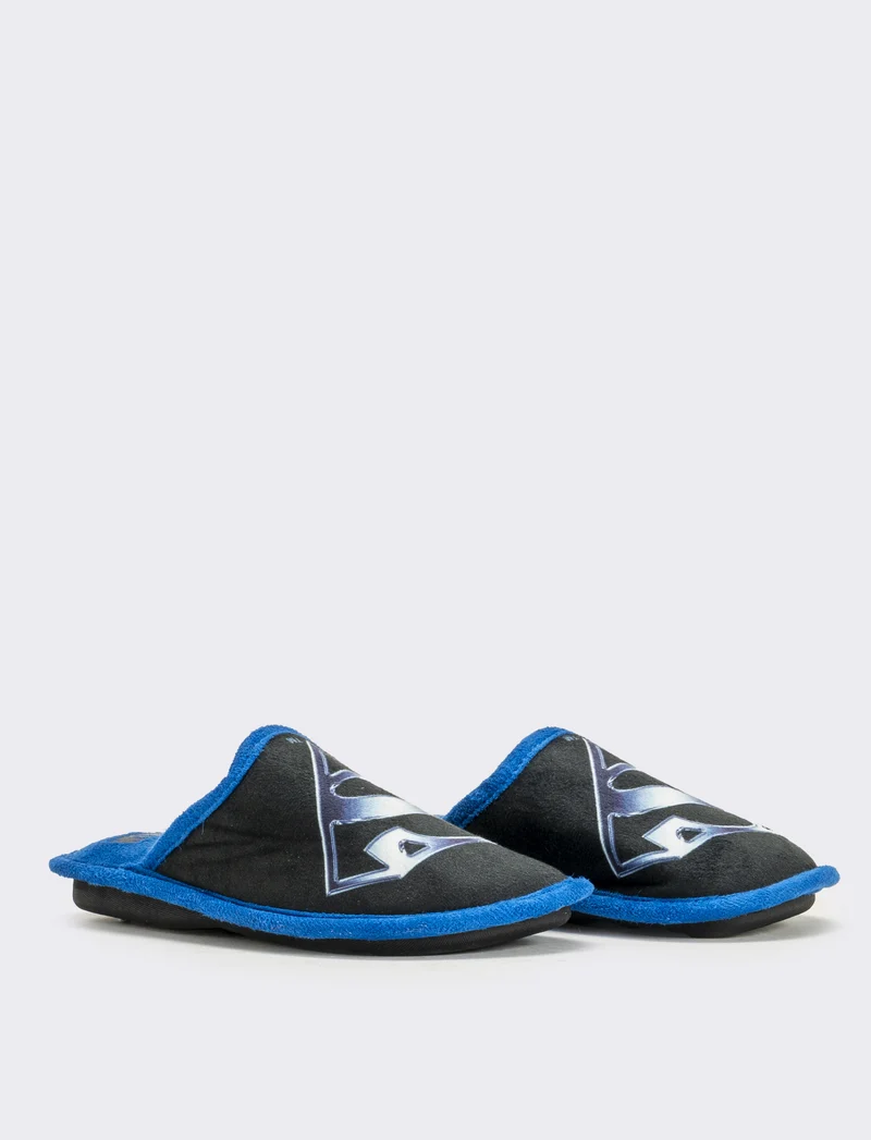 Pantofola logo Superman© da bambino - Blu