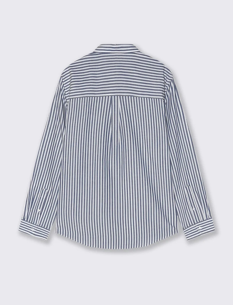 CAMICIA FANTASIA A RIGHE - Bluette
