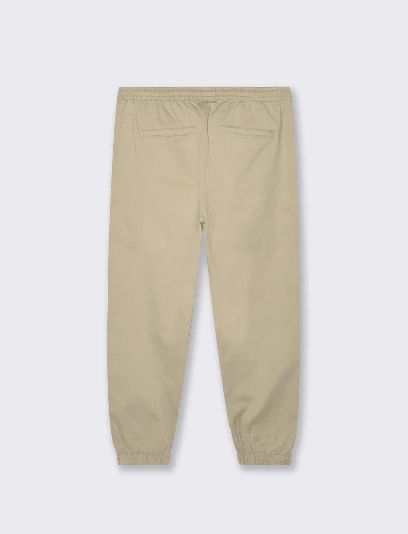 PANTALONI CON VITA JOGGER - Beige